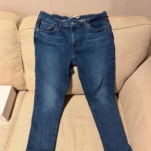 Levi’s 19887 Boyfriend Fit Jeans Size 29 Dark Wash Mid Rise